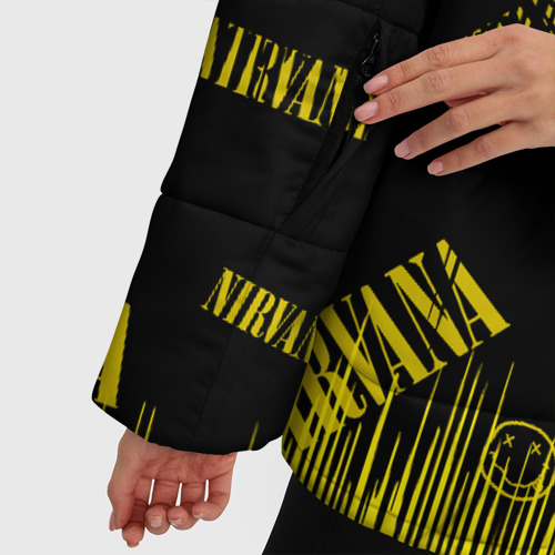 Женская зимняя куртка Oversize Nirvana, цвет черный - фото 6