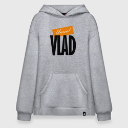 Худи SuperOversize хлопок Unreal Vlad - motto