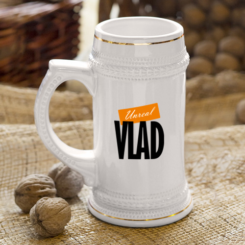 Кружка пивная Unreal Vlad - motto - фото 4