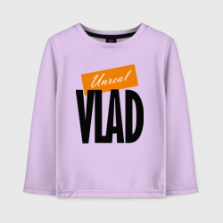 Детский лонгслив хлопок Unreal Vlad - motto