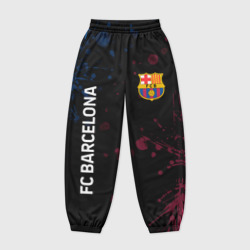 Женские джоггеры оверсайз 3D FC Barcelona