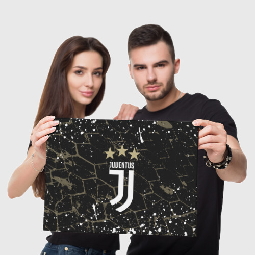 Холст прямоугольный JUVENTUS., цвет 3D печать - фото 5