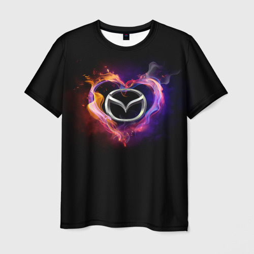 Мужская футболка 3D Mazda, цвет 3D печать