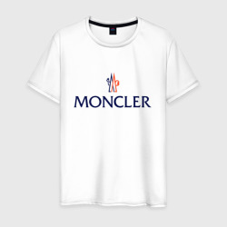 Мужская футболка MONCLER из хлопка купить недорого в онлайн магазине,  заказать на сайте подарок из коллекции «Модные иллюстрации»