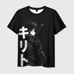 Мужская футболка 3D+ Kirito и меч