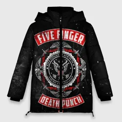 Женская зимняя куртка Oversize Five Finger Death Punch