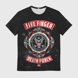 Мужская футболка 3D Five Finger Death Punch