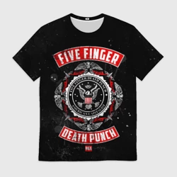 Мужская футболка 3D Five Finger Death Punch