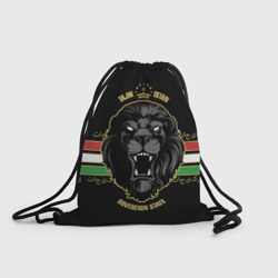 Таджикистан - черный лев – Рюкзак-мешок 3D с принтом купить со скидкой в -25%