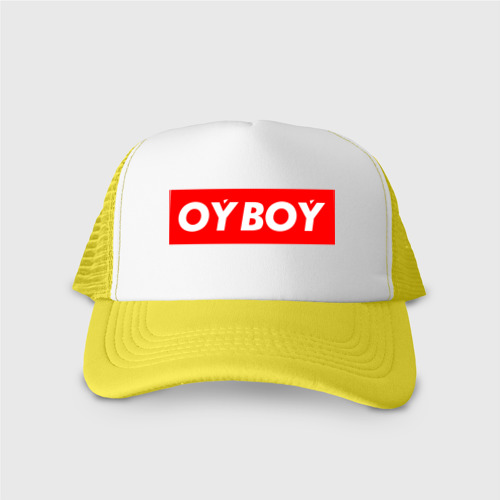 Кепка тракер с сеткой Oyboy, цвет желтый