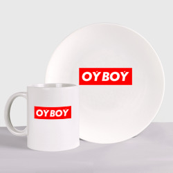 Набор: тарелка + кружка Oyboy