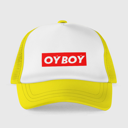 Детская кепка тракер Oyboy, цвет желтый - фото 2