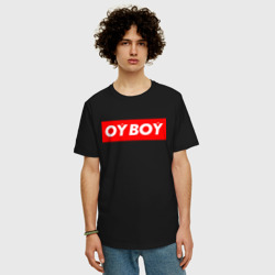Мужская футболка хлопок Oversize Oyboy - фото 2