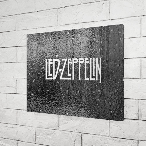 Холст прямоугольный Led Zeppelin., цвет 3D печать - фото 3