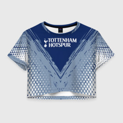 Женская футболка Crop-top 3D Tottenham Hotspur