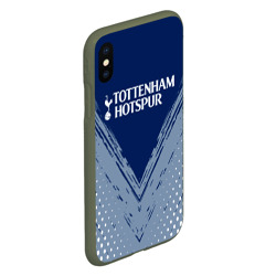 Чехол для iPhone XS Max матовый Tottenham Hotspur - фото 2