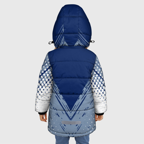 Зимняя куртка для девочек 3D Tottenham Hotspur, цвет черный - фото 4
