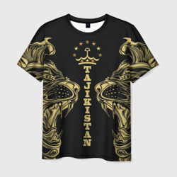 Таджикистан - золотые львы – Мужская футболка 3D с принтом купить со скидкой в -26%