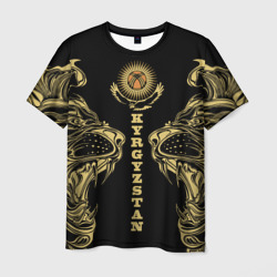 Киргизия - золотые львы – Мужская футболка 3D с принтом купить со скидкой в -26%