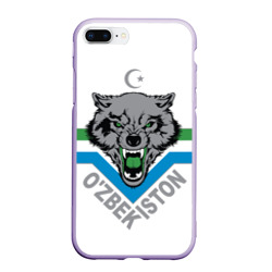 Узбекистан - агрессивный волк – Чехол для iPhone 7Plus/8 Plus матовый с принтом купить