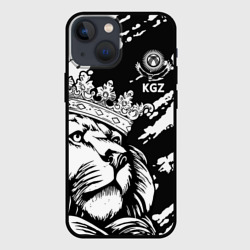 Киргизия - лев с короной – Чехол для iPhone 13 mini с принтом купить