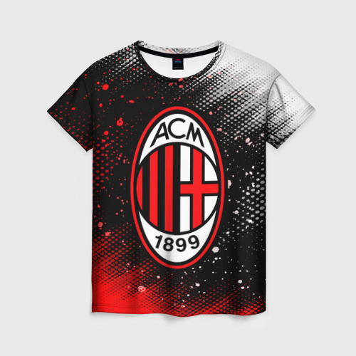 Женская футболка 3D AC Milan Милан