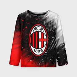 Детский лонгслив 3D AC Milan Милан