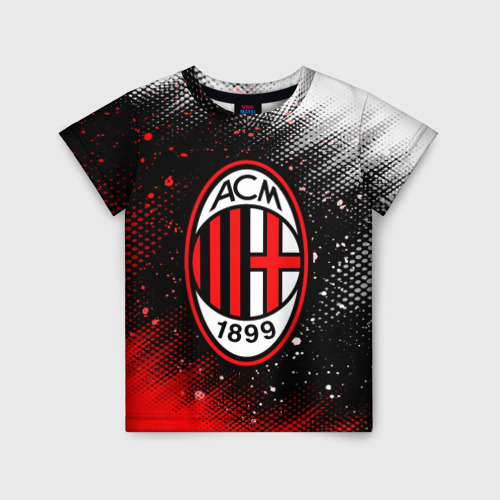 Детская футболка 3D AC Milan Милан