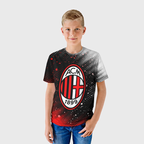 Детская футболка 3D AC Milan Милан - фото 3