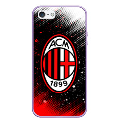 Чехол для iPhone 5/5S матовый AC Milan Милан