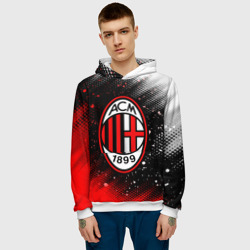 Мужская толстовка 3D AC Milan Милан - фото 2