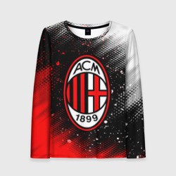 Женский лонгслив 3D AC Milan Милан