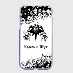 Чехол для iPhone XS Max матовый Король и Шут