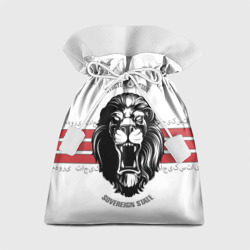 Киргизия - суровый лев – Подарочный 3D мешок с принтом купить со скидкой в -13%