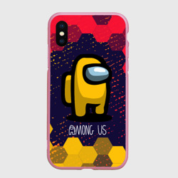 Чехол для iPhone XS Max матовый Among Us Амонг АС