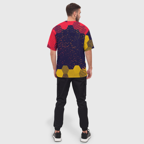 Мужская футболка oversize 3D Among Us Амонг АС, цвет 3D печать - фото 4