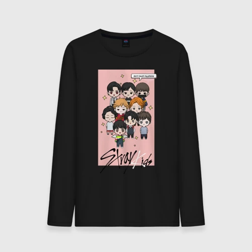 Мужской лонгслив хлопок Stray Kids