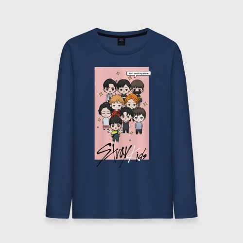 Мужской лонгслив хлопок Stray Kids