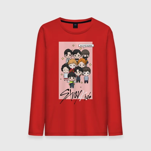 Мужской лонгслив хлопок Stray Kids