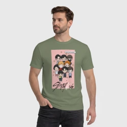 Мужская футболка хлопок Stray Kids - фото 2