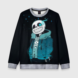 Детский свитшот 3D Undertale Sans