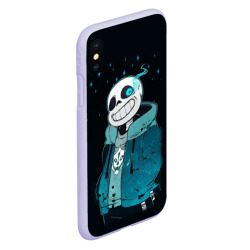 Чехол для iPhone XS Max матовый Undertale Sans - фото 2