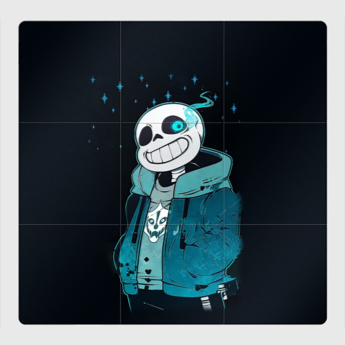 Магнитный плакат 3Х3 Undertale Sans