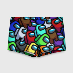 Детские купальные плавки 3D Among us  паттерн 