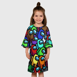 Детское платье 3D Among us - фото 2