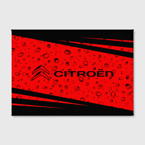 Холст прямоугольный CITROEN / Ситроен, цвет 3D печать - фото 2