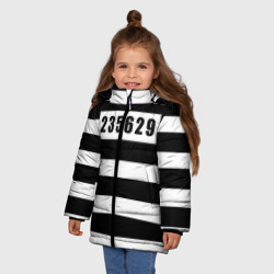 Зимняя куртка для девочек 3D Костюм заключенного - фото 2