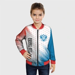 Детский бомбер 3D Футбол Россия Russia - фото 2