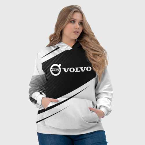 Женская толстовка 3D Volvo Вольво, цвет 3D печать - фото 6