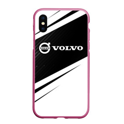 Чехол для iPhone XS Max матовый Volvo Вольво